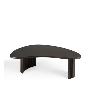 Boomerang soffbord - Mahogny dark brown 90x61x29 cm - Ethnicraft