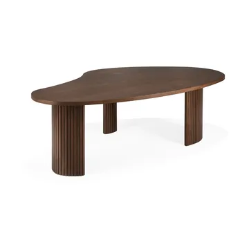 Boomerang soffbord - Teak, 126x74 cm - Ethnicraft