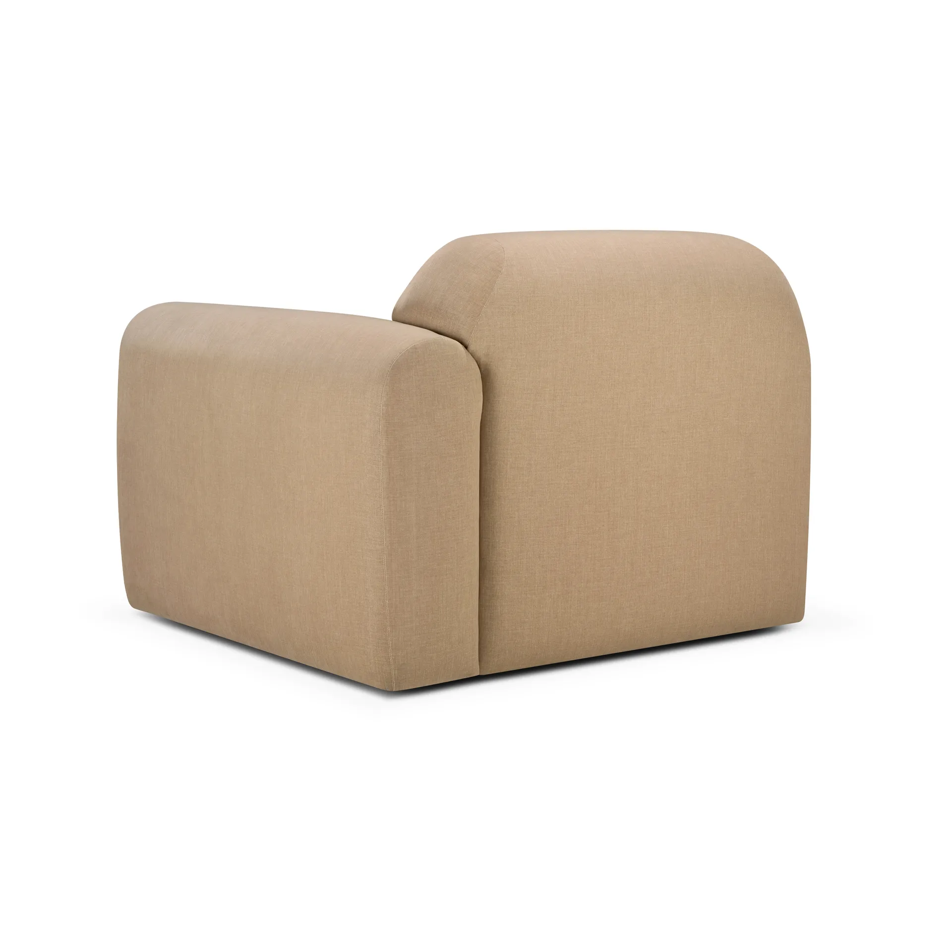 Bulky modulsoffa avslut armstöd vänster, Light sepia Ethnicraft
