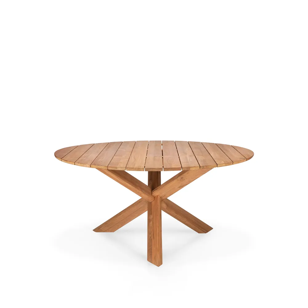 Circle outdoor matbord teak, Ø136 cm Ethnicraft