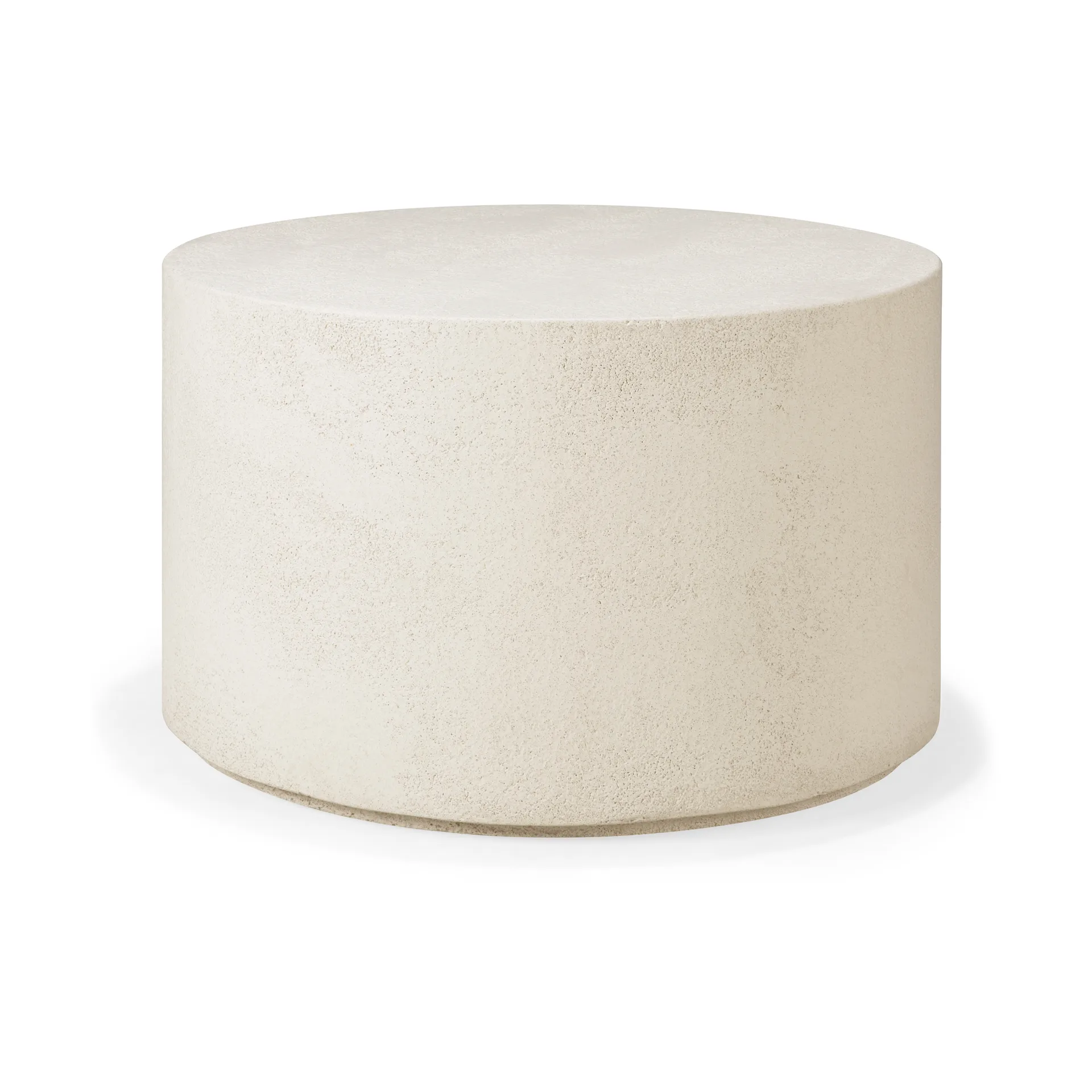 Elements soffbord, Off white, Ø60 cm Ethnicraft