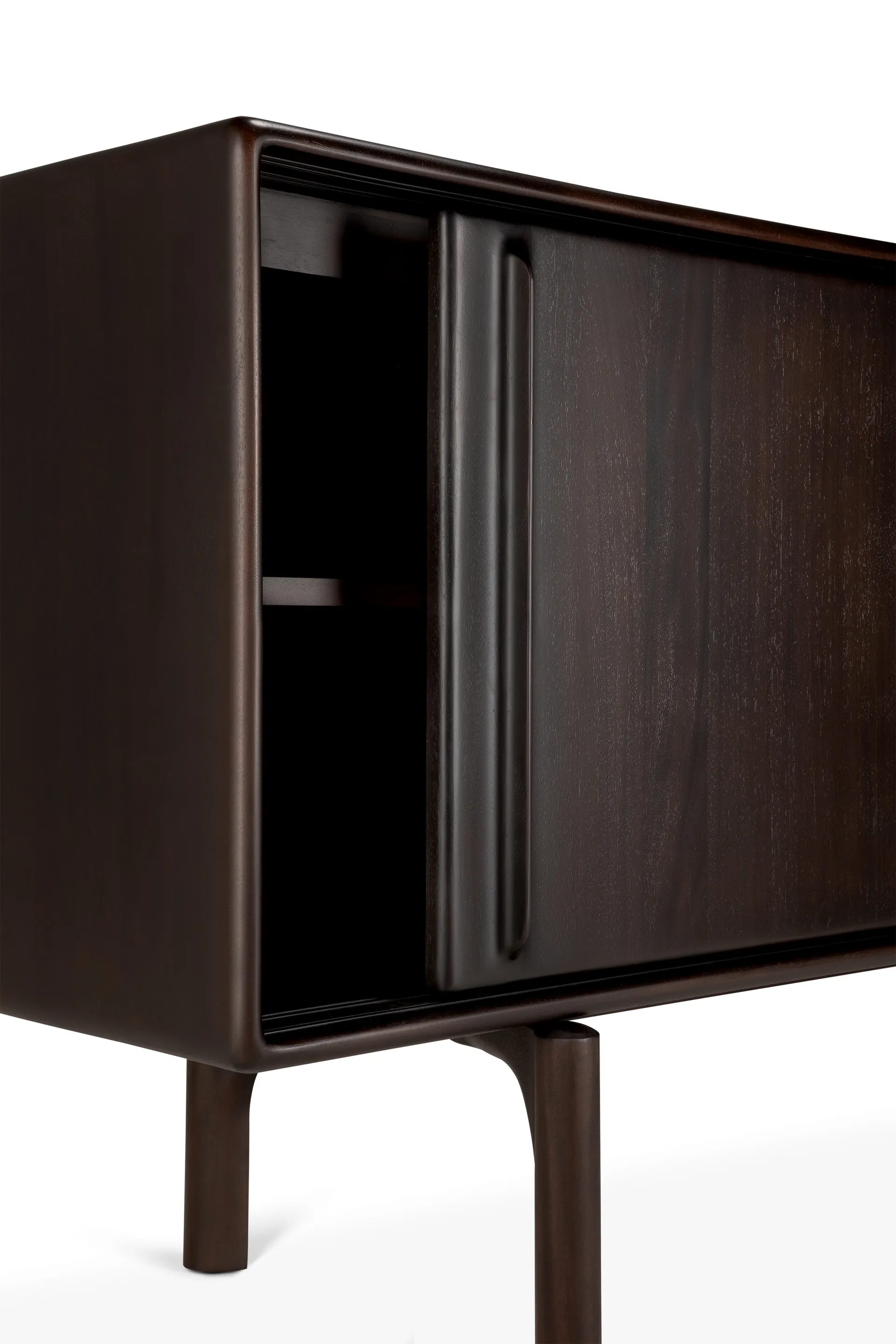 Flow sideboard, Rose brown mahogany, 224x82 cm Ethnicraft