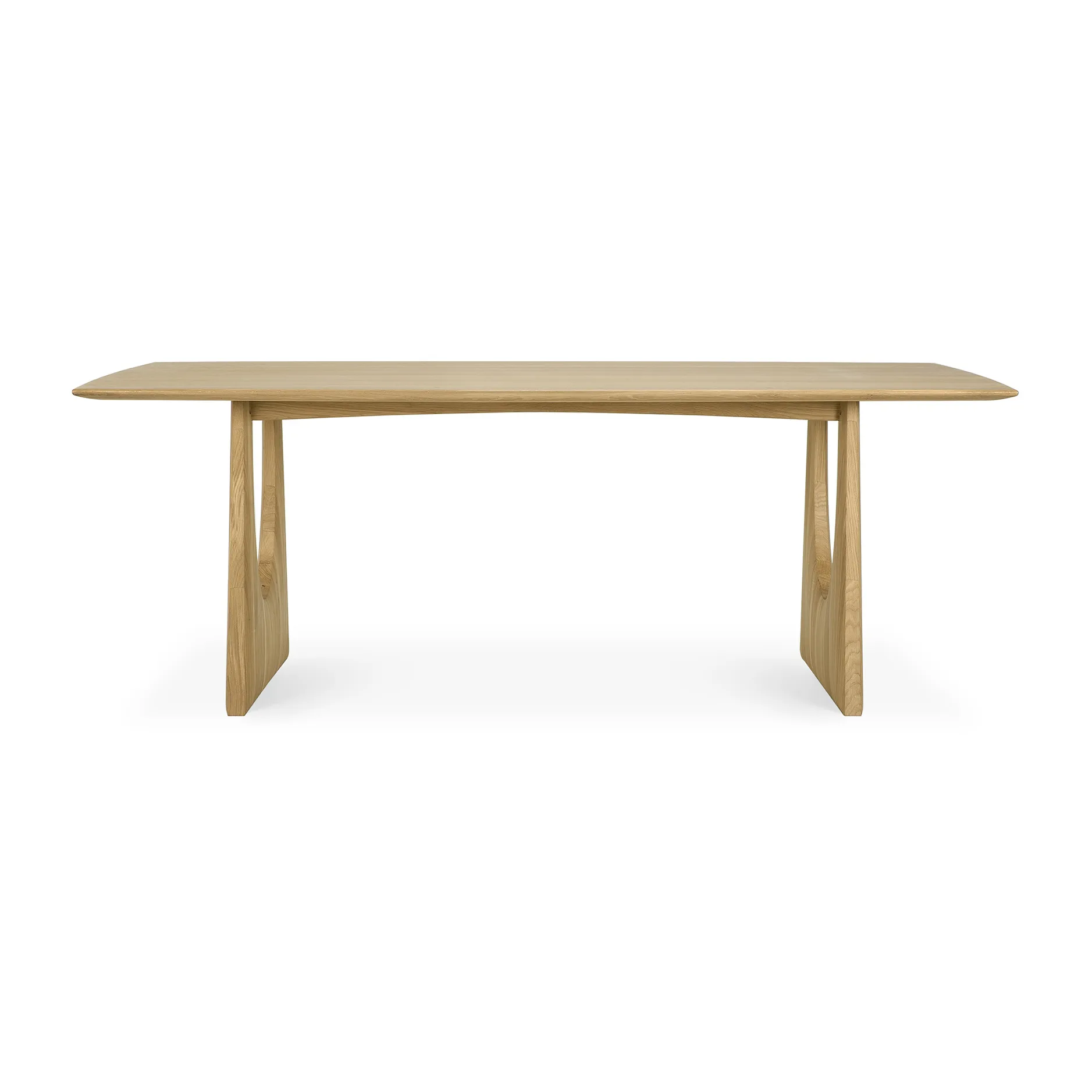 Geometric matbord, Ek 220x100 cm Ethnicraft