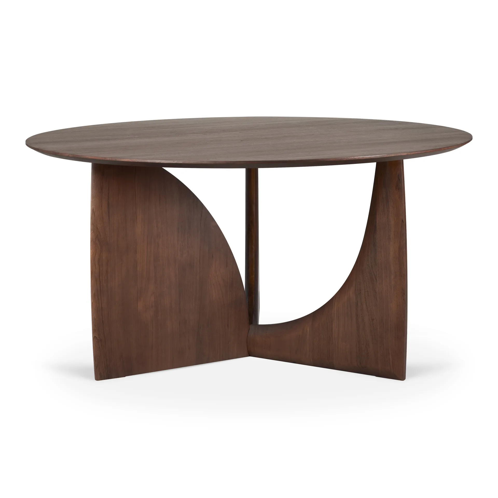 Geometric matbord, Mörkbetsad teak 150 cm Ethnicraft