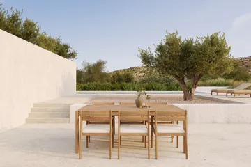 Jack Outdoor Dining karmstol - Off white - Ethnicraft