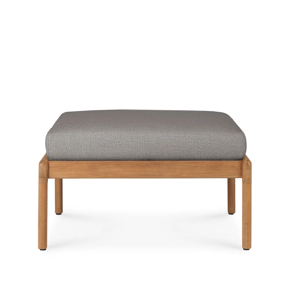 Jack outdoor fotpall teak, Mocha Ethnicraft
