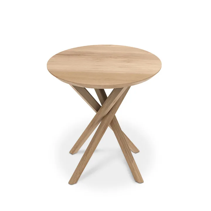 Mikado sidobord 50x50 cm - Oak wax oil - Ethnicraft