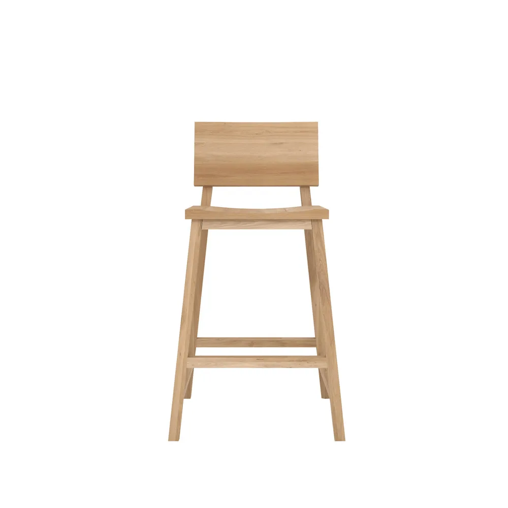 N3 barstol, Oak wax oil 49x50 cm Ethnicraft