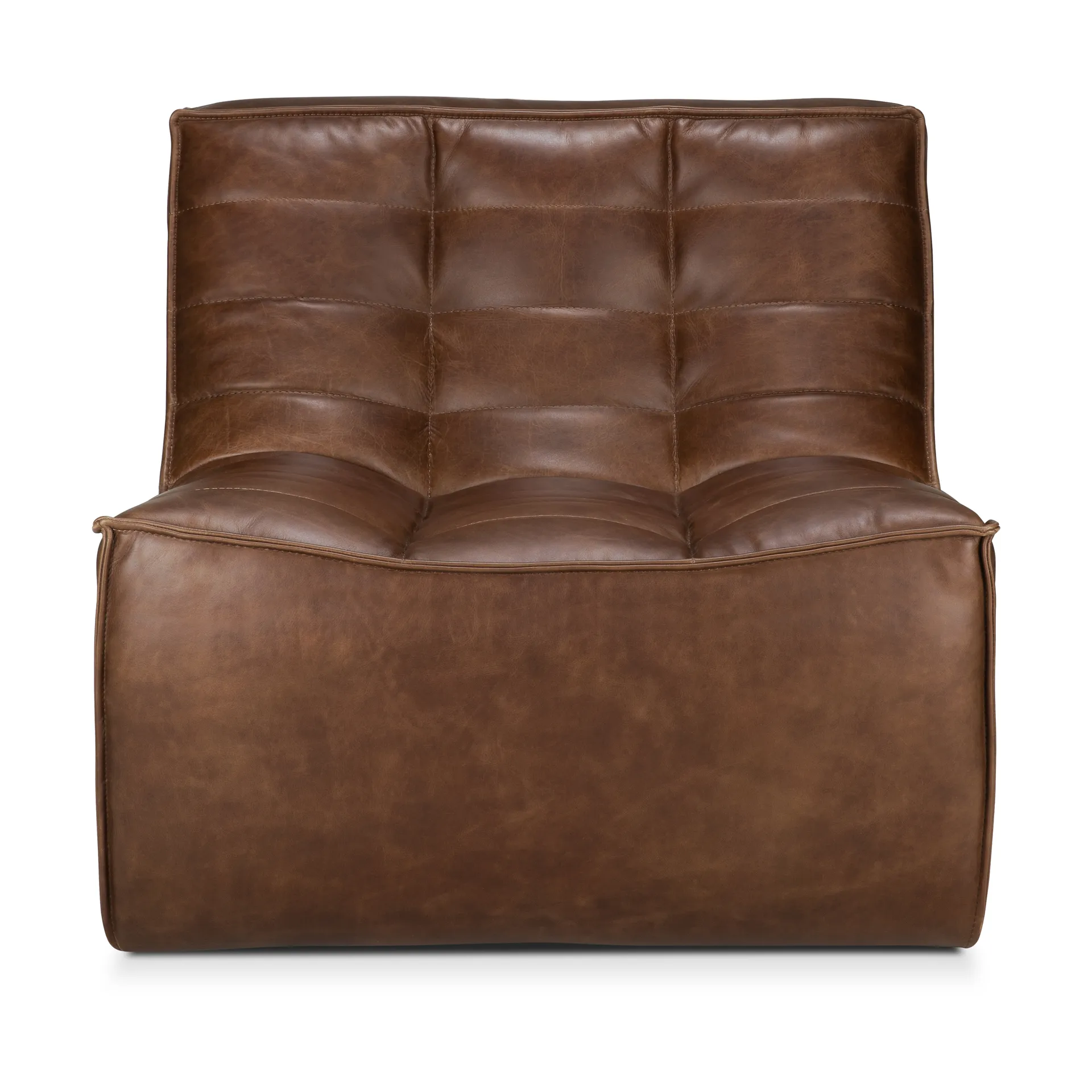 N701 fåtölj, Läder Chestnut Ethnicraft
