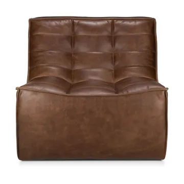 N701 fåtölj - Läder Chestnut - Ethnicraft