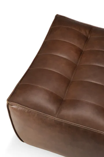 N701 fotpall 70x70 cm - Läder Chestnut - Ethnicraft