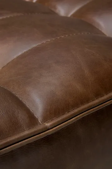 N701 fotpall 70x70 cm - Läder Chestnut - Ethnicraft