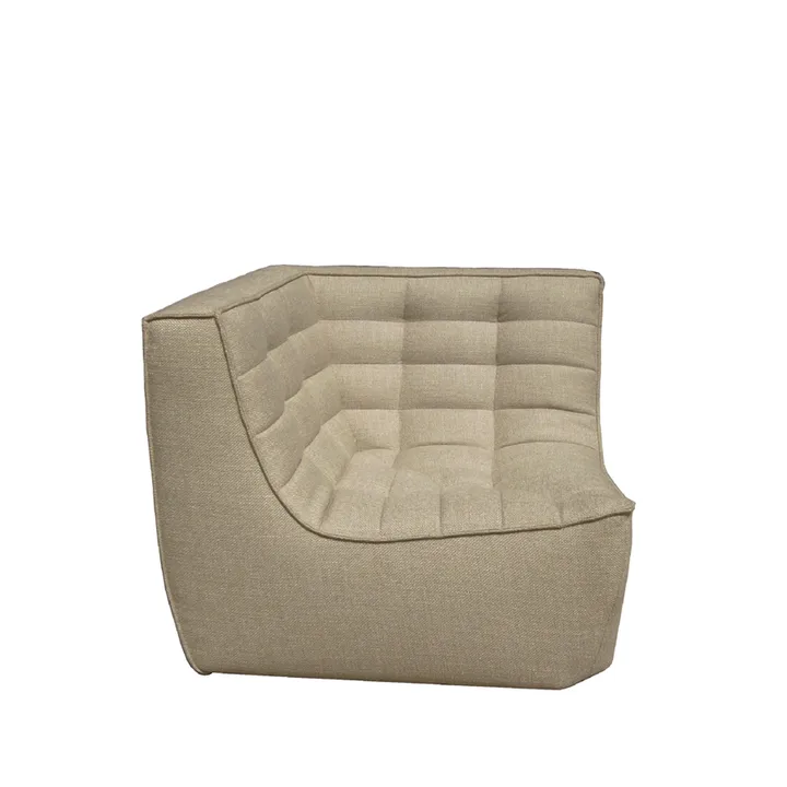 N701 hörnmodul rak - Tyg beige - Ethnicraft