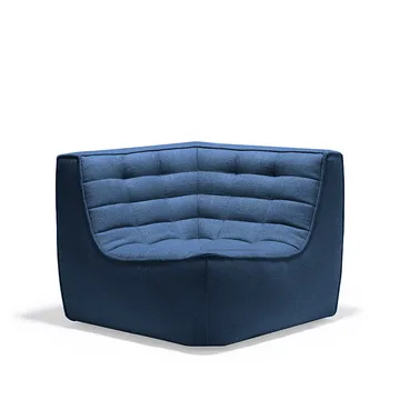 N701 hörnmodul rak - Tyg blue - Ethnicraft