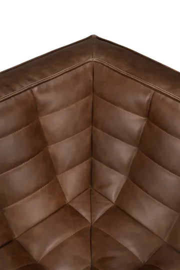 N701 hörnmodul rundad 45° - Läder Chestnut - Ethnicraft
