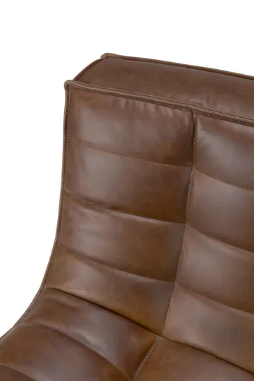 N701 soffa 2-sits - Läder Chestnut - Ethnicraft