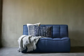 N701 soffa 2-sits - Tyg blue - Ethnicraft