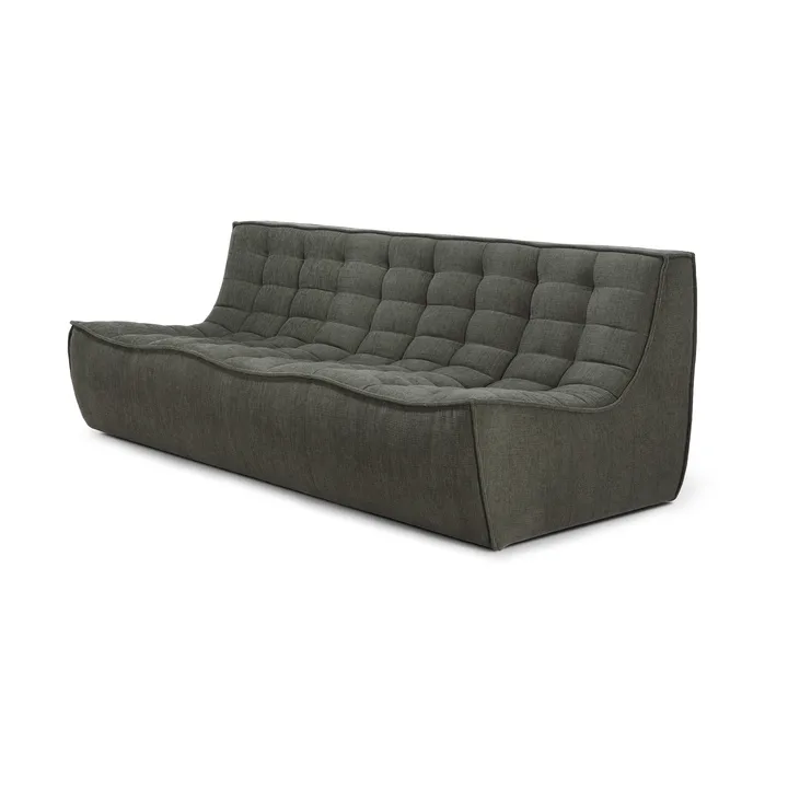 N701 soffa 3-sits - Moss Eco fabric - Ethnicraft