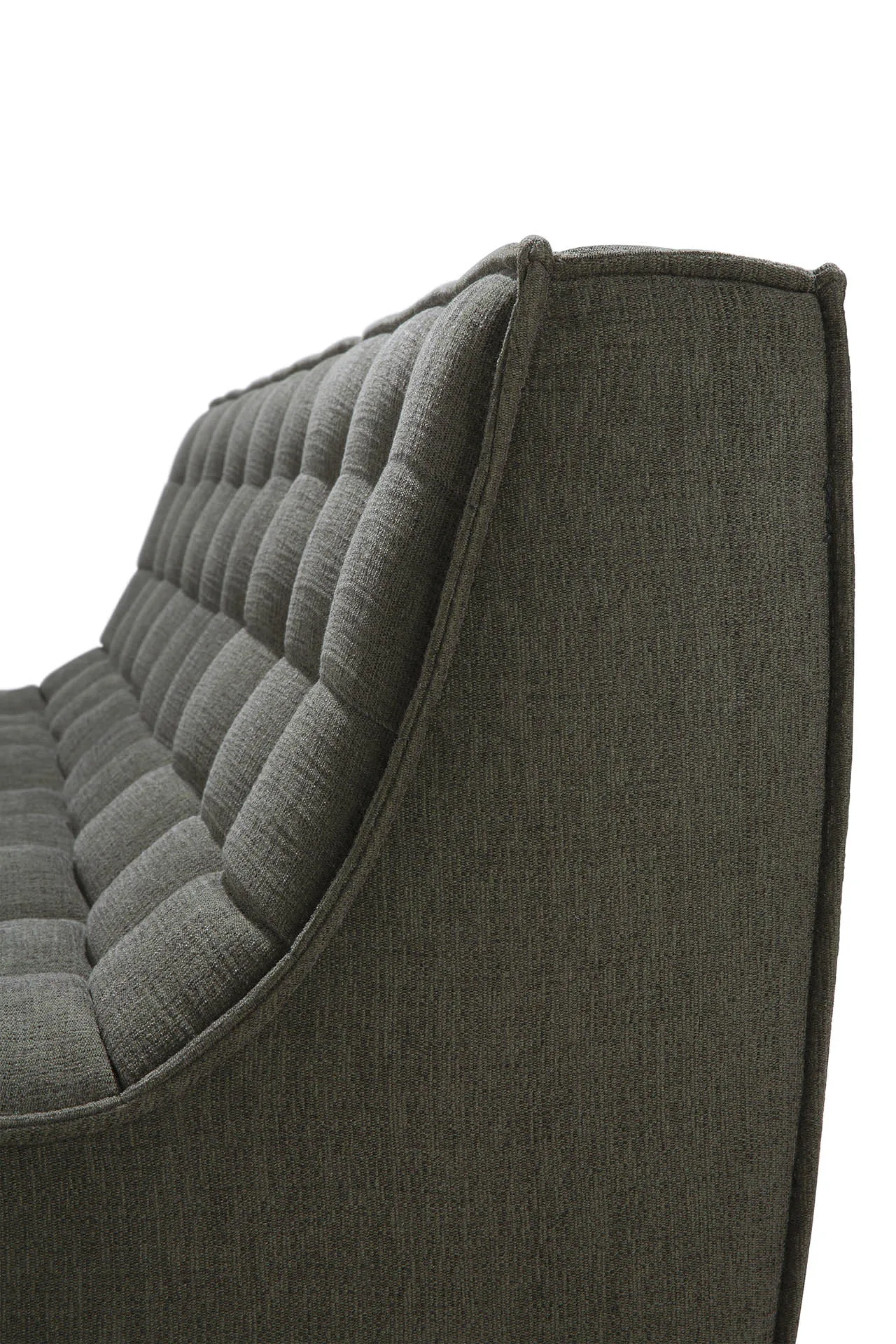 N701 soffa 3-sits, Moss Eco fabric Ethnicraft