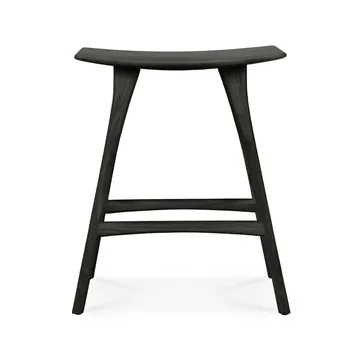 Osso Counter hög pall 67 cm - Oak black - Ethnicraft
