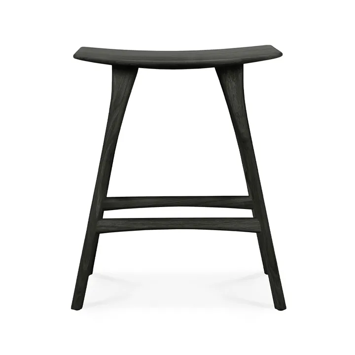 Osso Counter hög pall 67 cm - Oak black - Ethnicraft