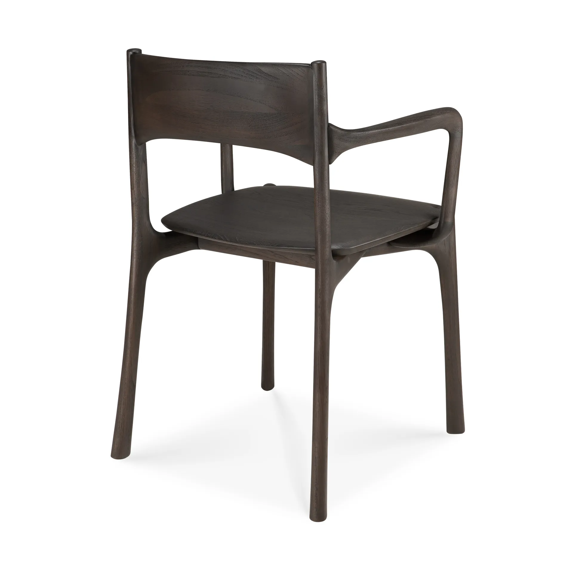 PI karmstol, Dark brown teak Ethnicraft