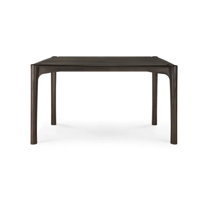 PI matbord - Dark brown teak, 140x80 cm - Ethnicraft