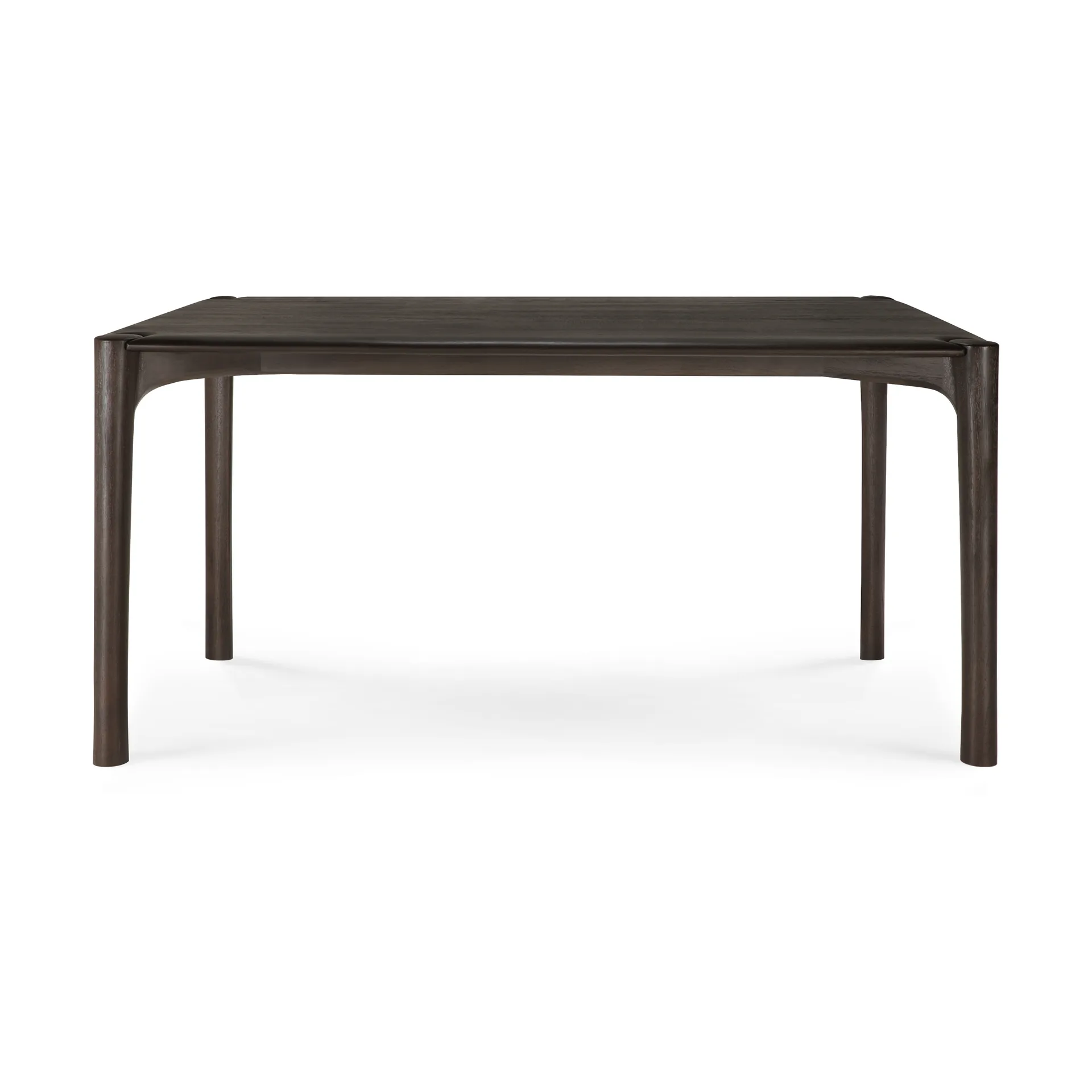 PI matbord, Dark brown teak, 160x80 cm Ethnicraft