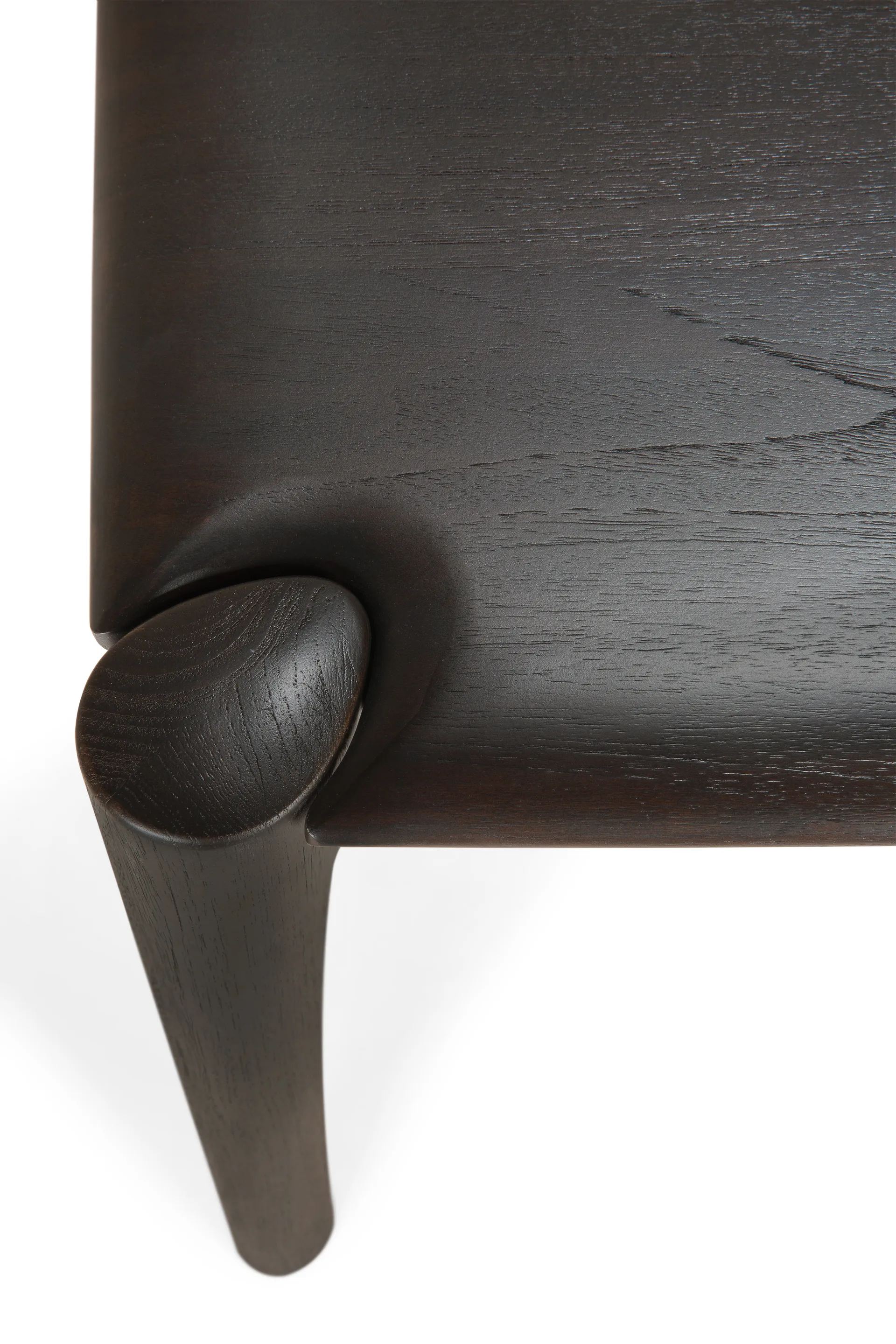 PI matbord, Dark brown teak, 160x80 cm Ethnicraft