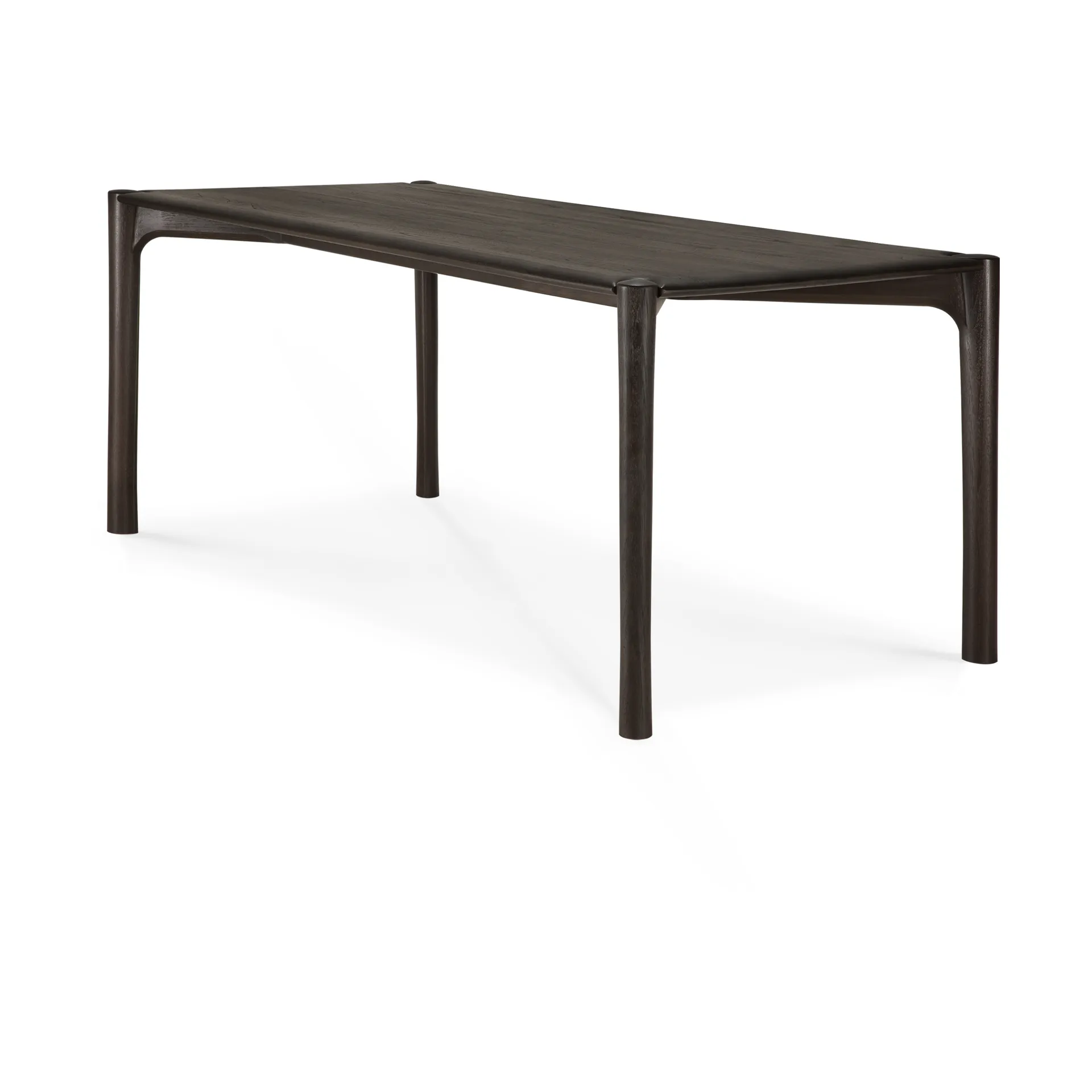 PI matbord, Dark brown teak, 180x90 cm Ethnicraft