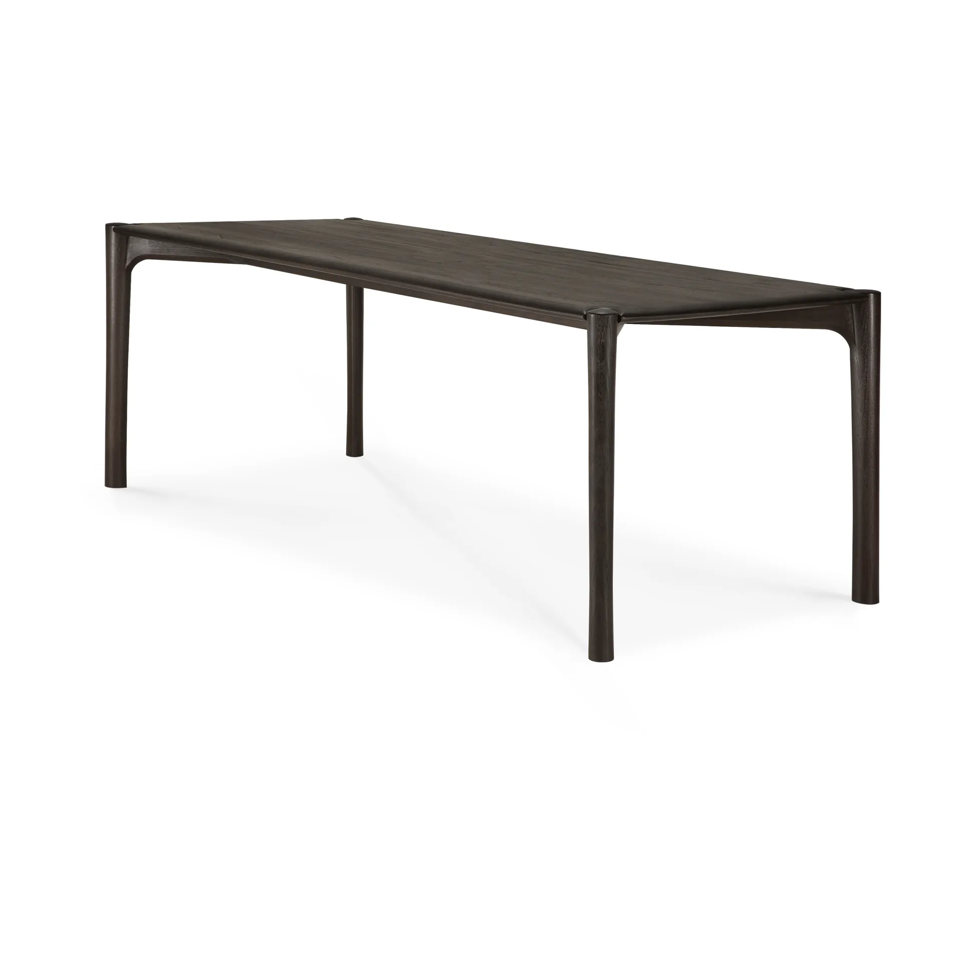 PI matbord, Dark brown teak, 220x95 cm Ethnicraft