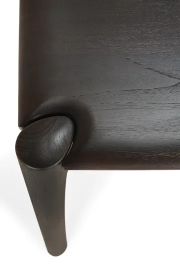 PI matbord - Dark brown teak, 220x95 cm - Ethnicraft