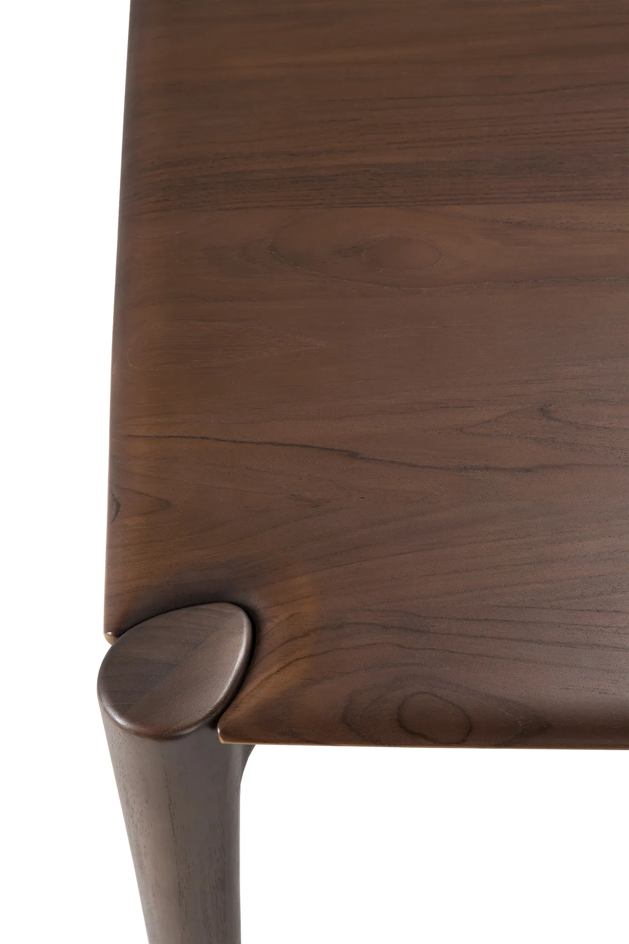 PI matbord, Lackad teak brown, 160x80 cm Ethnicraft