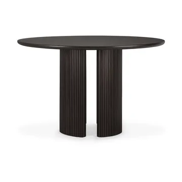 Roller Max matbord - Mörkbrunbetsad mahogny, Ø150 cm - Ethnicraft