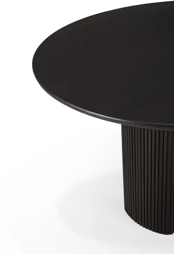 Roller Max matbord - Mörkbrunbetsad mahogny, Ø150 cm - Ethnicraft