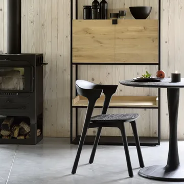 Torsion matbord - Vitpigmenterad hårdvaxolja, Ø127 cm - Ethnicraft