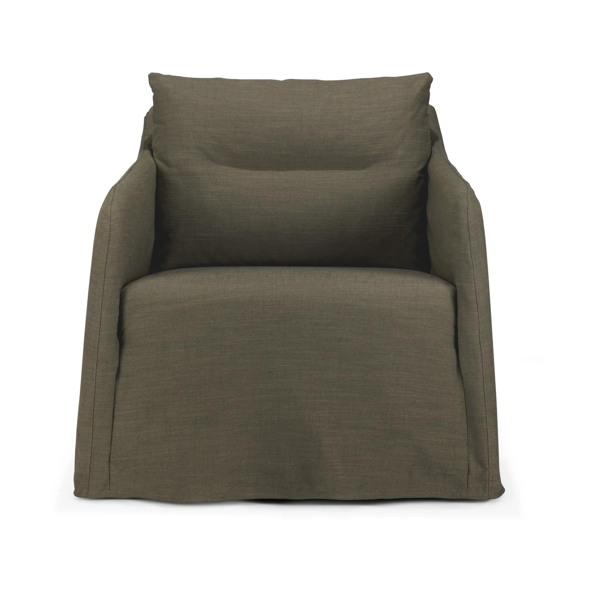 Weave loungestol avtagbar klädsel, Green Ethnicraft