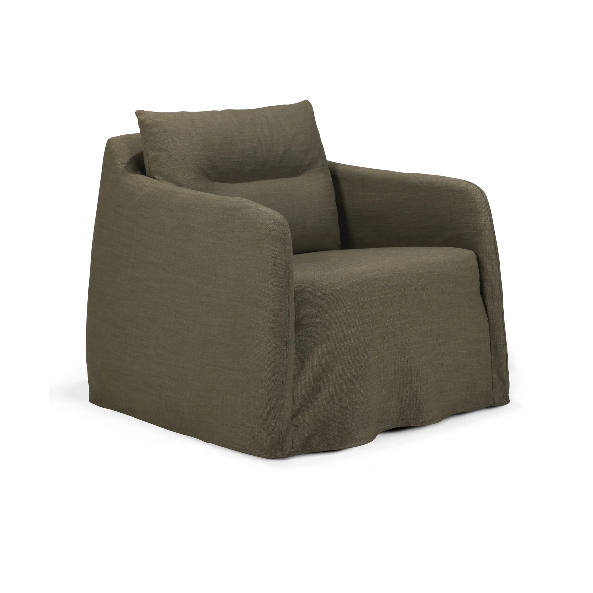 Weave loungestol avtagbar klädsel, Green Ethnicraft