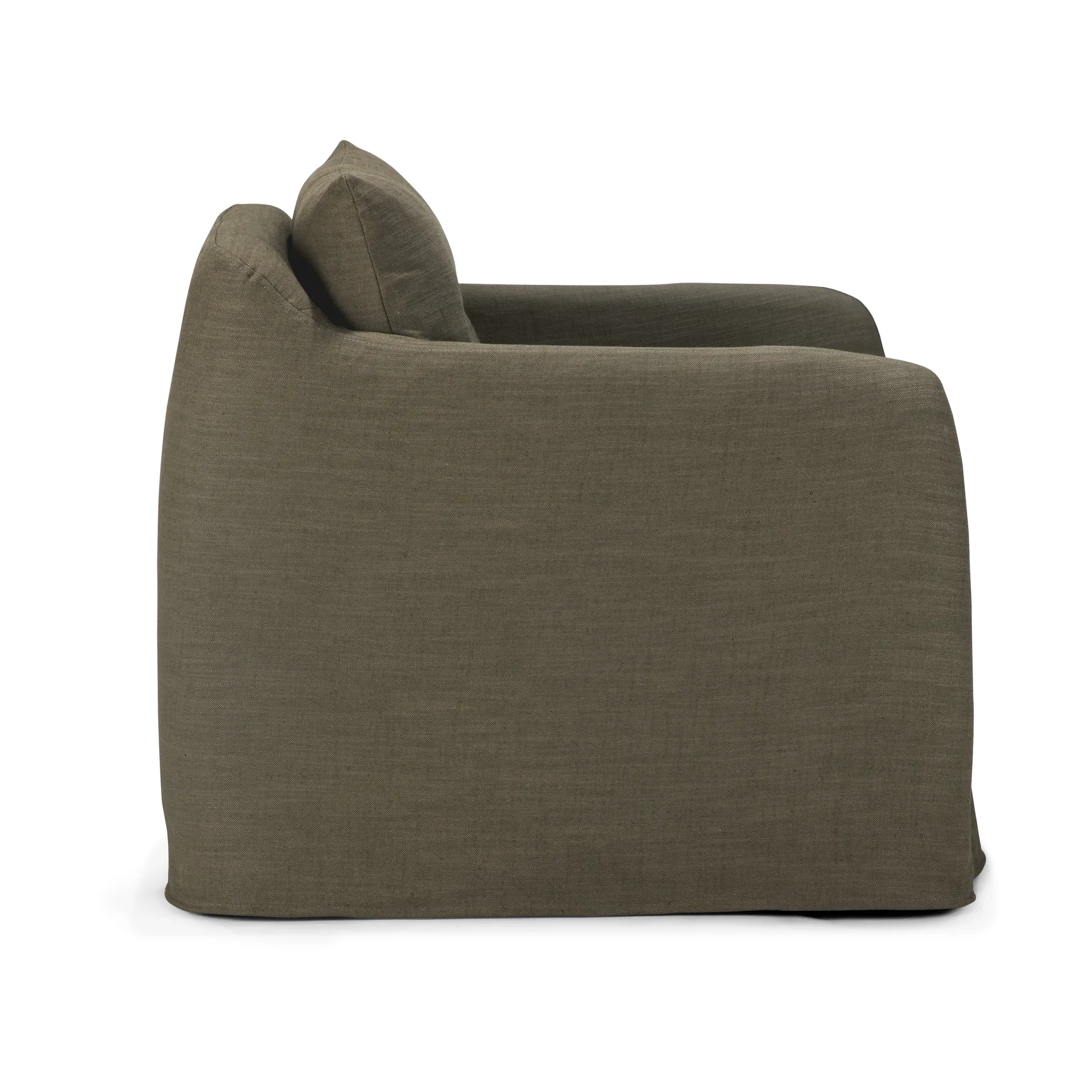 Weave loungestol avtagbar klädsel, Green Ethnicraft