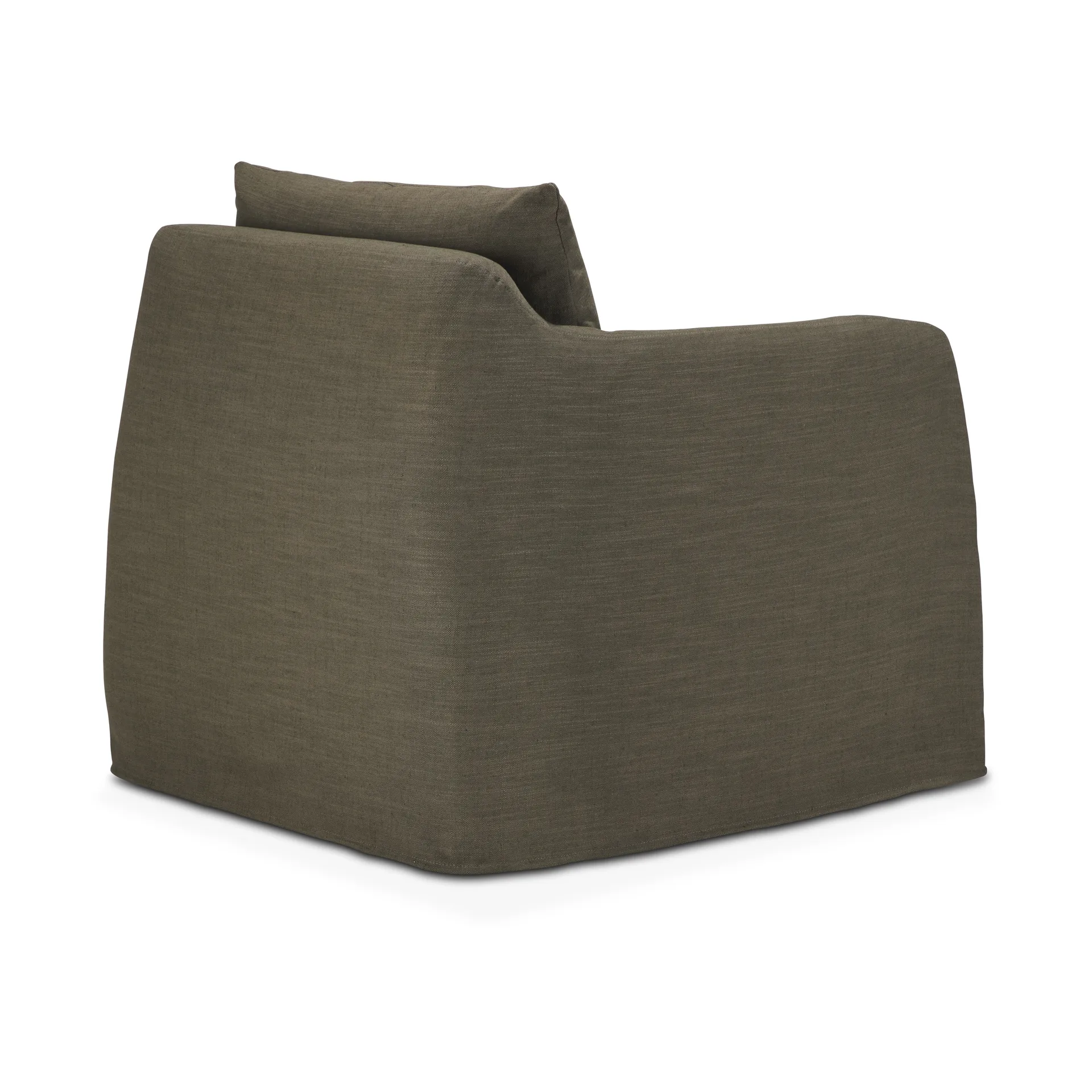 Weave loungestol avtagbar klädsel, Green Ethnicraft