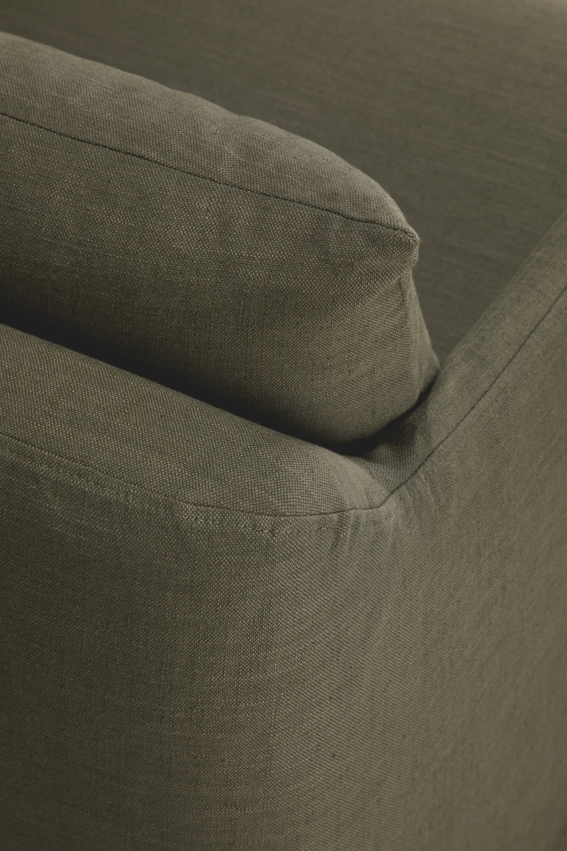Weave loungestol avtagbar klädsel, Green Ethnicraft