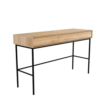 Whitebird skrivbord 77x127 cm - Ek 2 dörrar - Ethnicraft