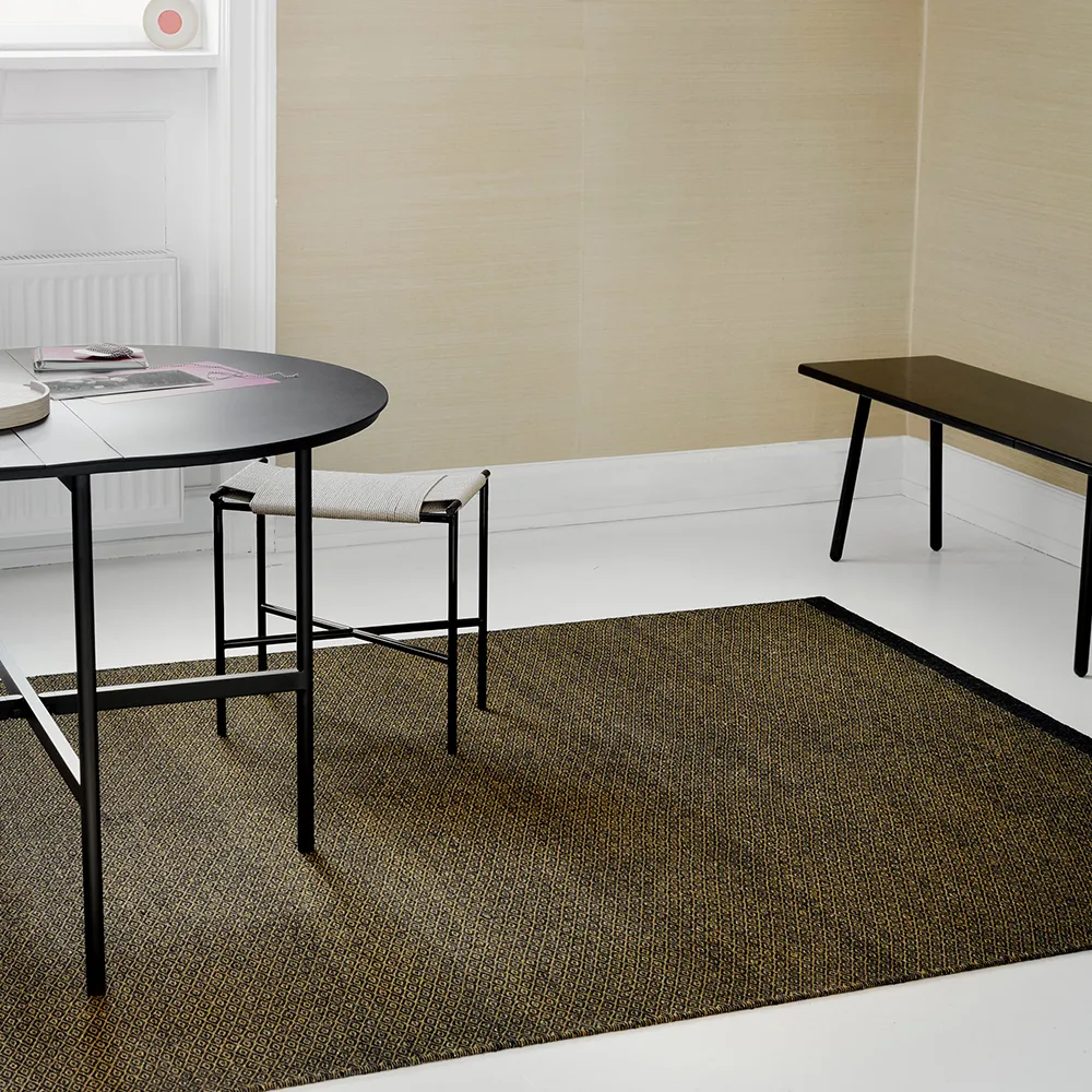 Balder matta, grey/midnight blue, 200x300 cm Fabula Living