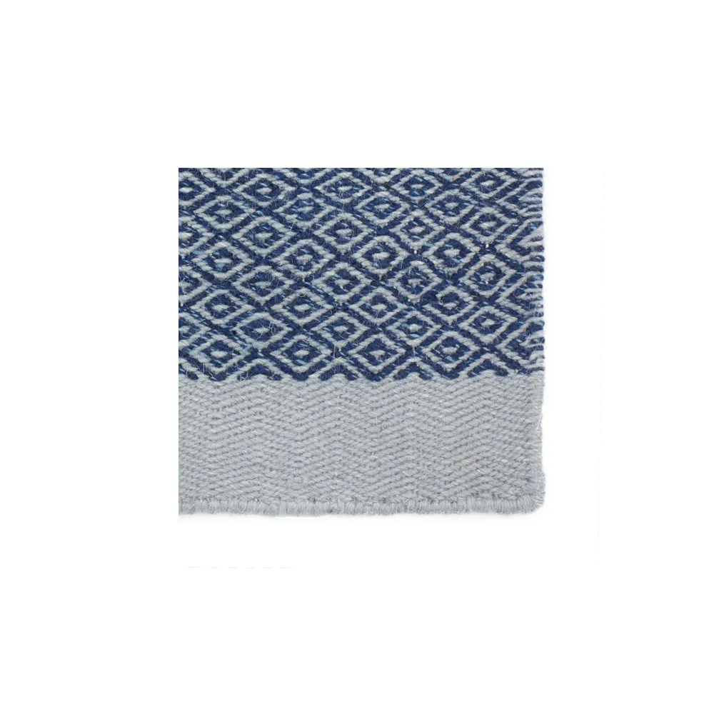 Balder matta, grey/midnight blue, 200x300 cm Fabula Living