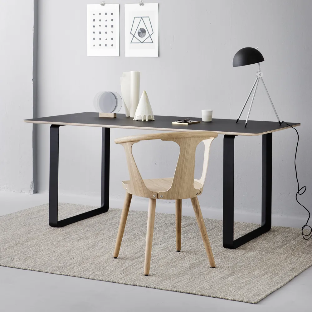 Gimle matta, black/offwhite, 170x240 cm Fabula Living