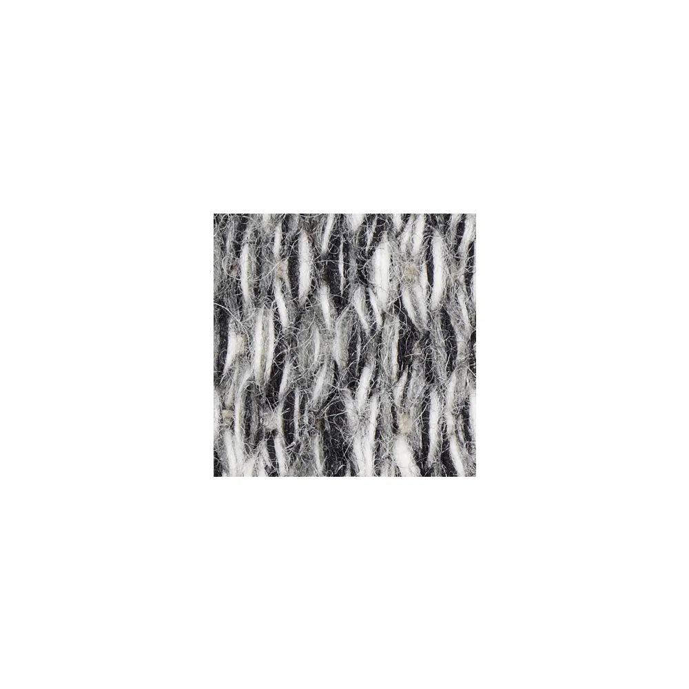 Gimle matta, black/offwhite, 170x240 cm Fabula Living