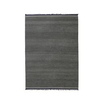 Njord matta - charcoal/black, 140x200 cm - Fabula Living