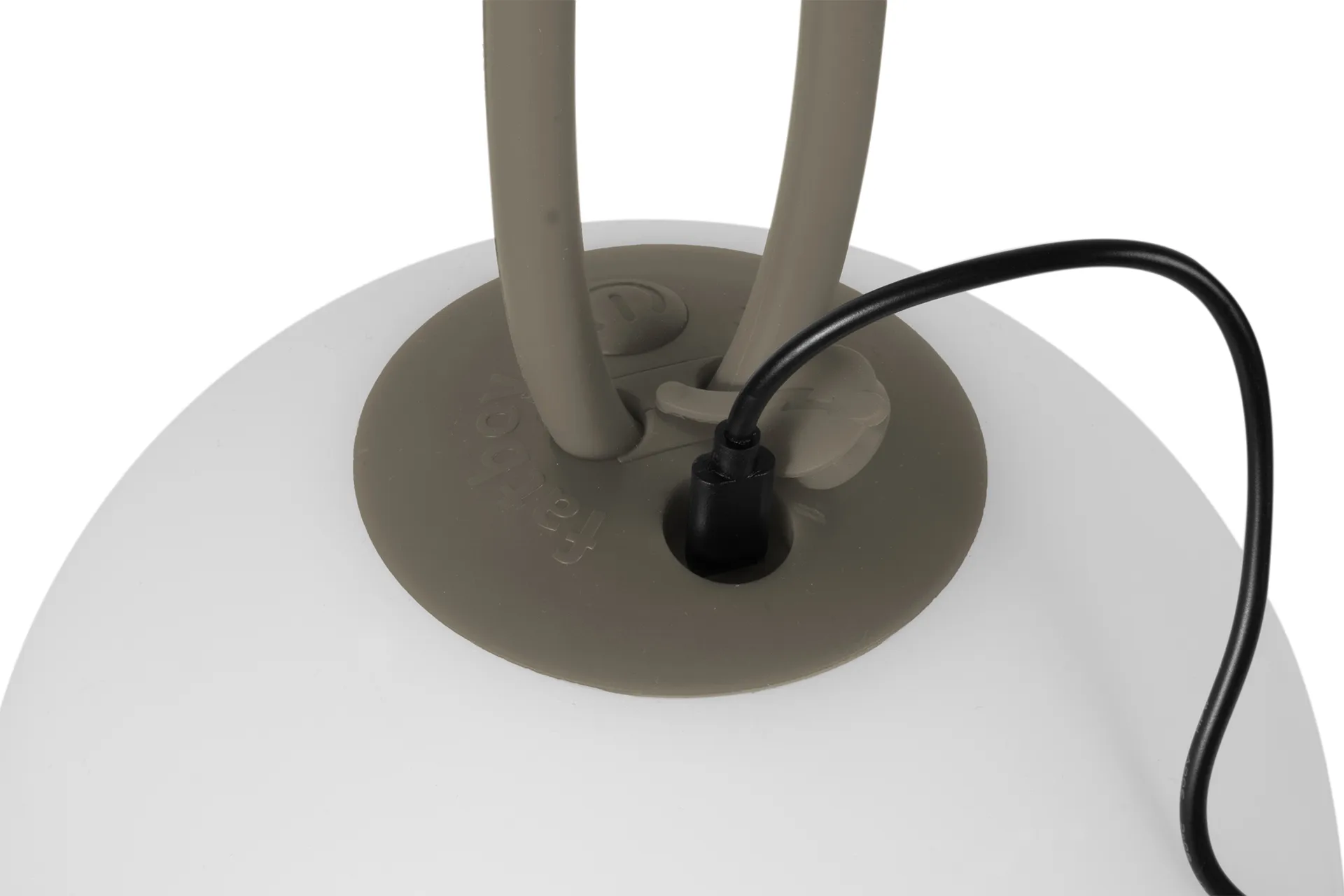Bolleke lampa, taupe Fatboy
