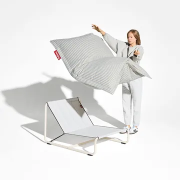 Fatboy Beanbase loungestol - Cream - Fatboy