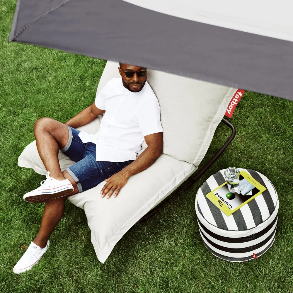 Fatboy original outdoor sittsäck, Sunbrella thunder grey Fatboy